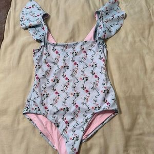 Hill House one piece pond floral